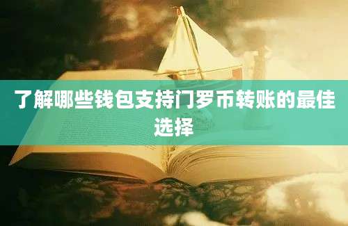 了解哪些钱包支持门罗币转账的最佳选择