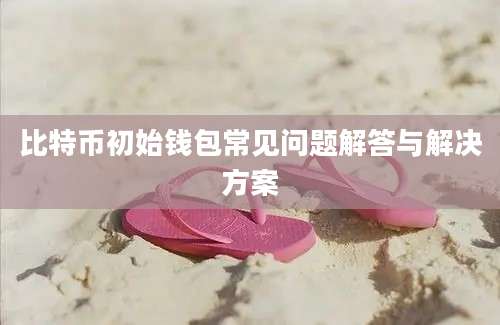 比特币初始钱包常见问题解答与解决方案