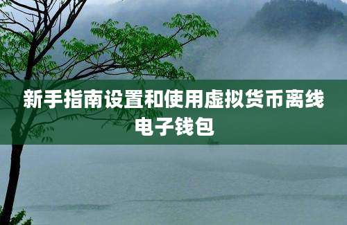 新手指南设置和使用虚拟货币离线电子钱包