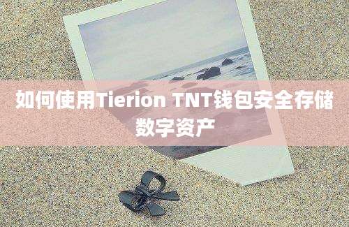 如何使用Tierion TNT钱包安全存储数字资产