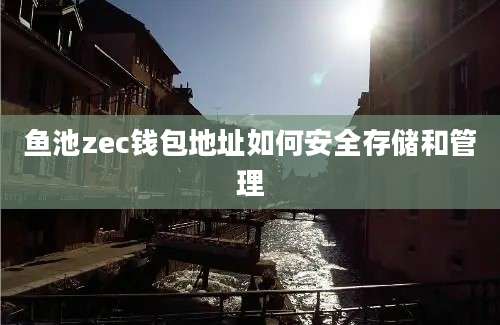 鱼池zec钱包地址如何安全存储和管理