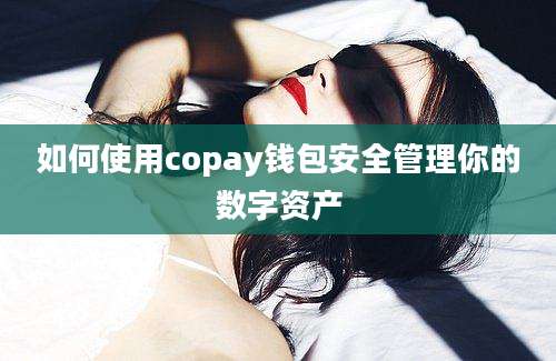 如何使用copay钱包安全管理你的数字资产