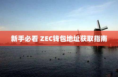 新手必看 ZEC钱包地址获取指南