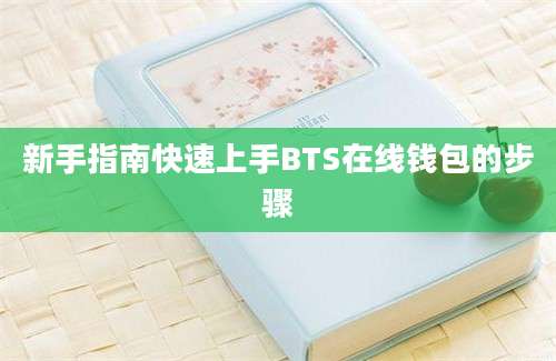 新手指南快速上手BTS在线钱包的步骤