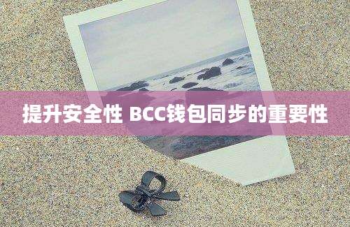 提升安全性 BCC钱包同步的重要性