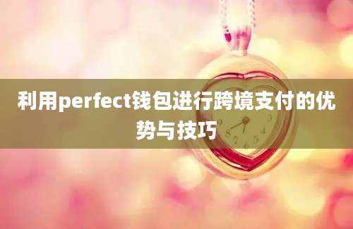 利用perfect钱包进行跨境支付的优势与技巧